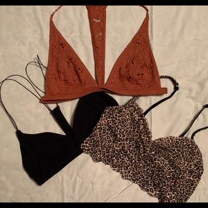 Free People & Victoria’s Secret “Pink” Bralettes